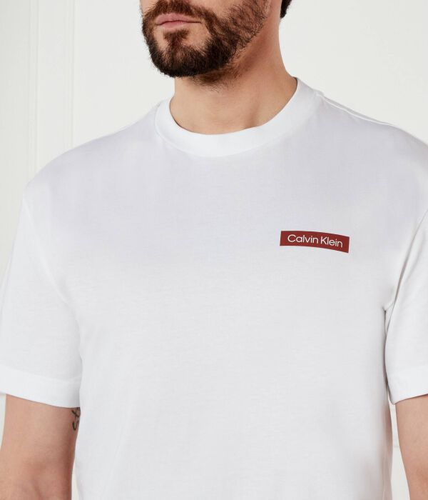 Футболки Comfort fit Calvin Klein, белый — фото 4