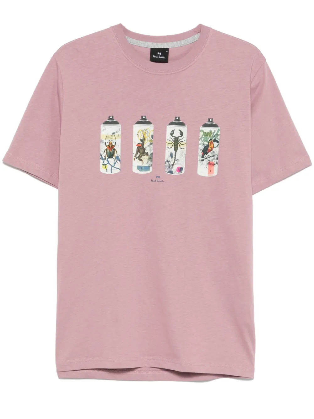 

Футболка с принтом Spray Cans PS Paul Smith, фиолетовый