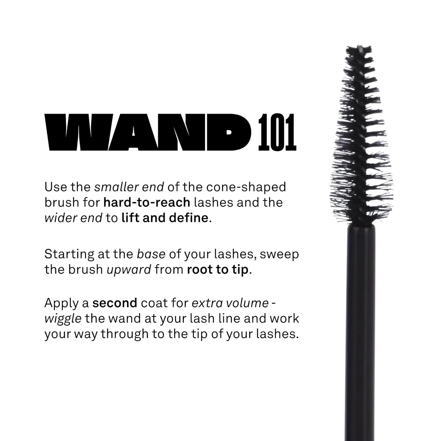 Тушь для ресниц Babe Original Babe Lash Mascara - стойкая, не размазывается, не образует комочков, позволяет наслаивать цвет, водостойкая, насыщенный черный цвет. 5.95 г (1 шт.), Black — фото 4