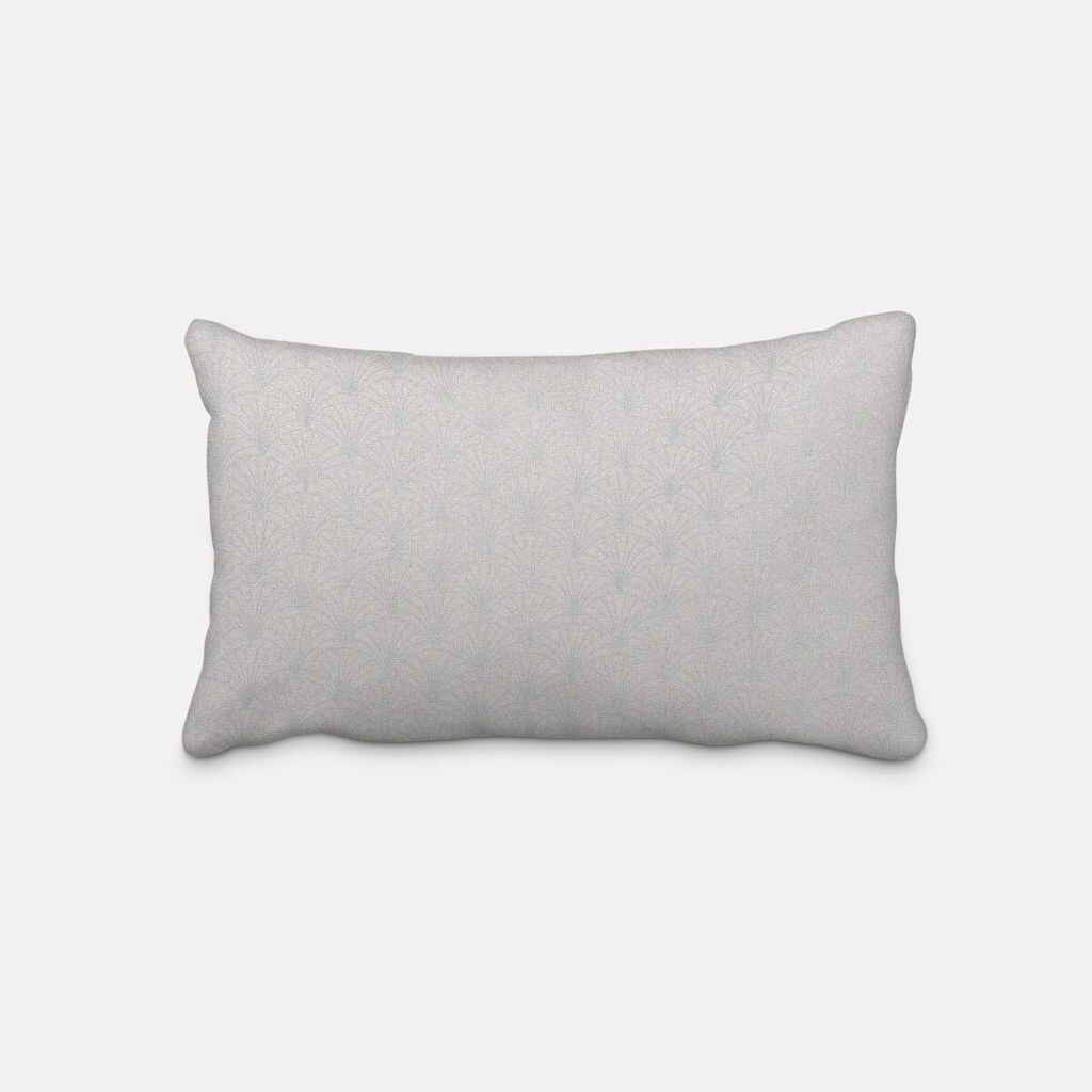 

КРАСИВАЯ ЖИЗНЬ. Чехол на подушку гламурные чешуйки веера светло-серый серебристый размер v 60x80см (ВxШ) размер 60x80см (ВxШ) Schöner-Leben