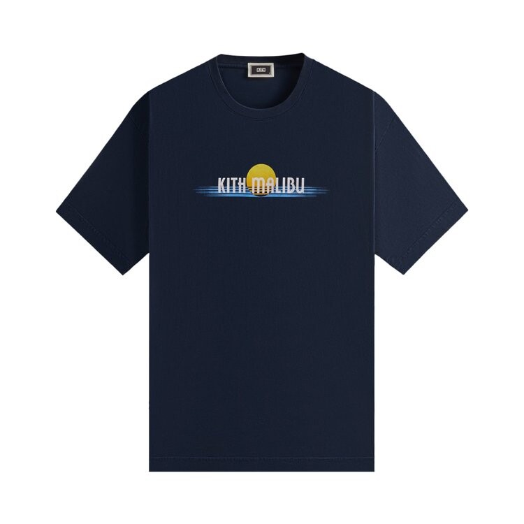 

Футболка Kith Malibu Sunshine Vintage Tee, цвет Nocturnal