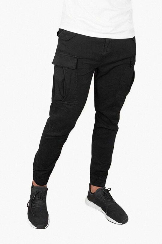 

Хлопковые брюки Airman Pant Alpha Industries, черный