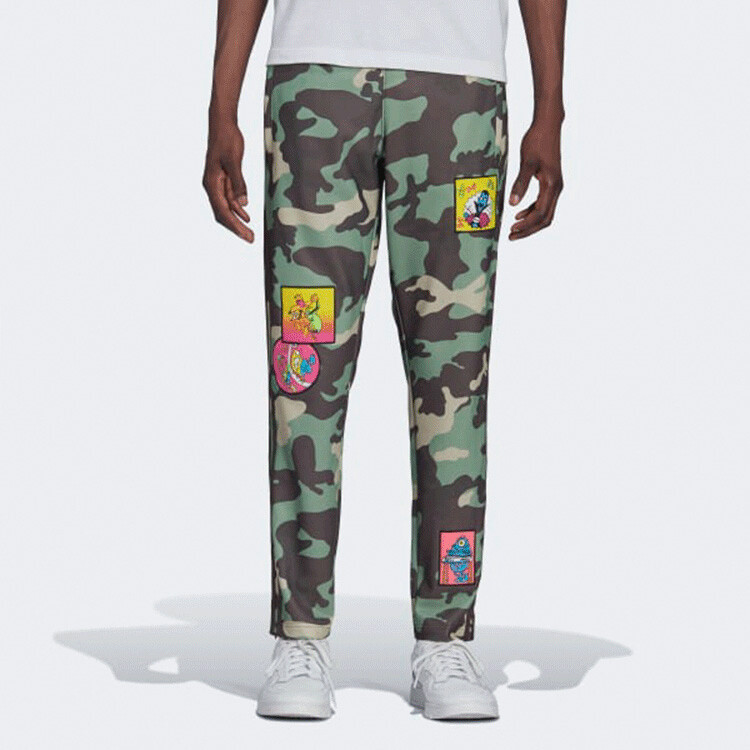 Спортивные штаны Adidas X Jeremy Scott Adidas Originals, зеленый — фото 3
