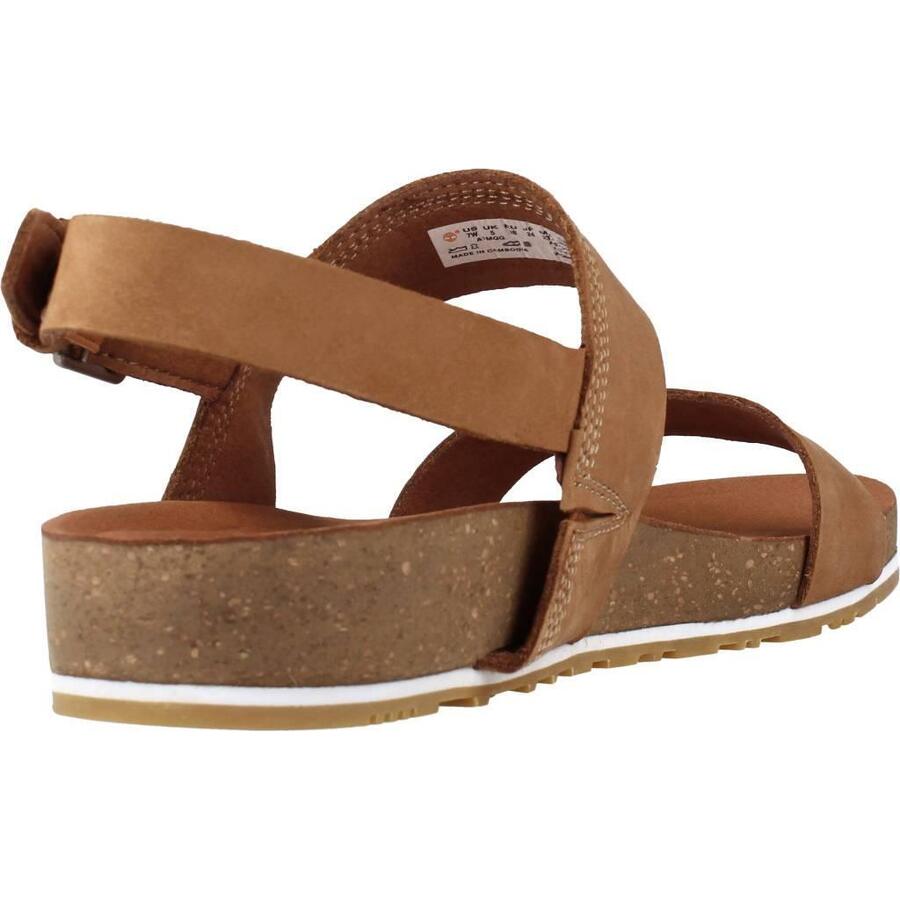 Сандалии Timberland, модель Malibu Waves 2 Band Sa, цвет коричневый — фото 3