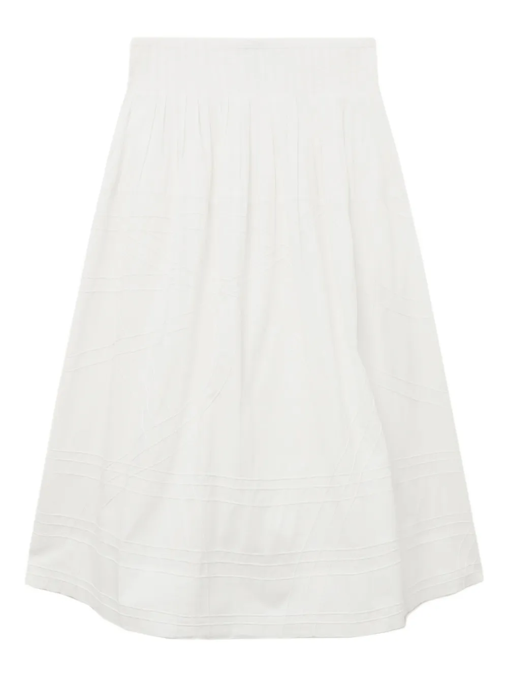 

Юбка плиссированная с вышивкой Sea, белый
