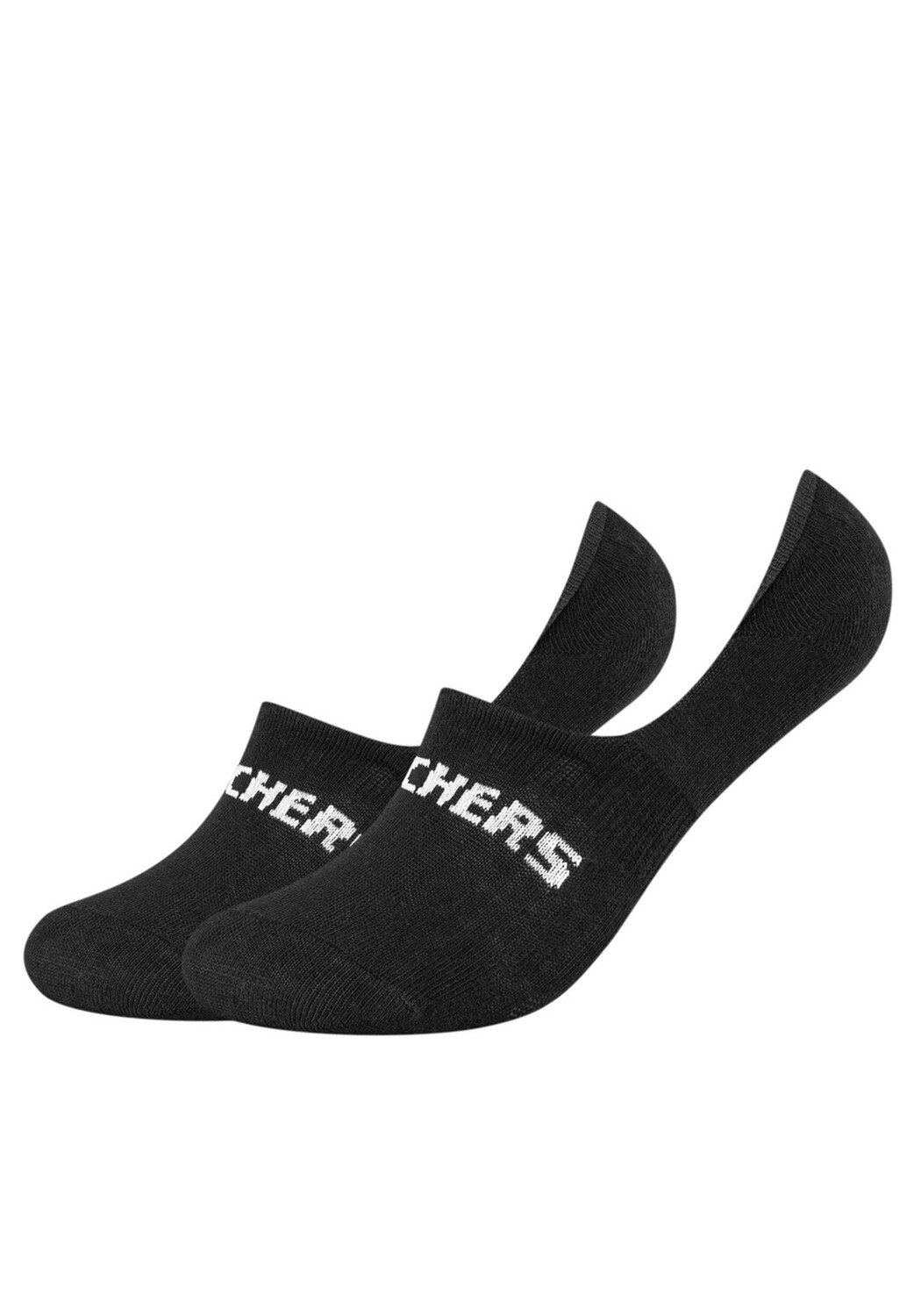 

Носки Skechers Unisex 2p Basic Footies Mesh Ventilation, черный