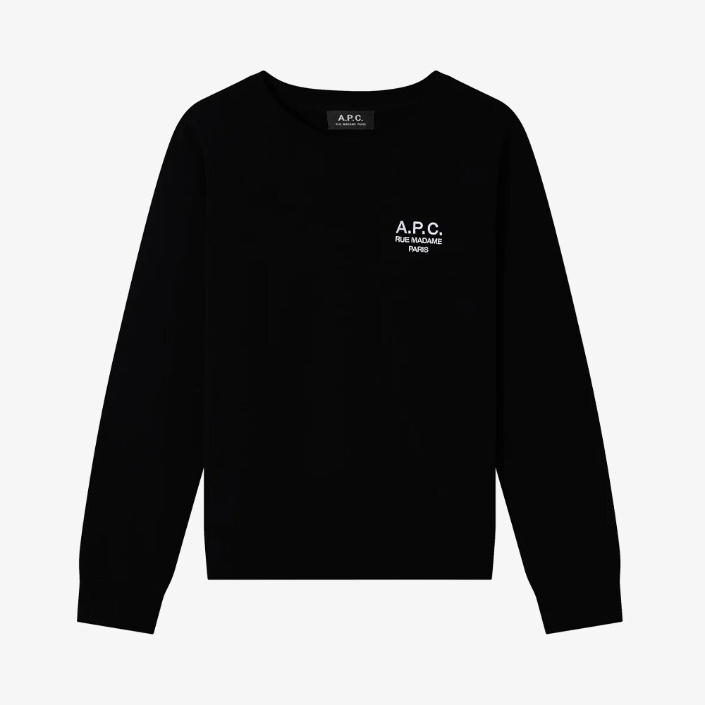 

Толстовка Rider Sweatshirt 'Black' A.P.C., черный