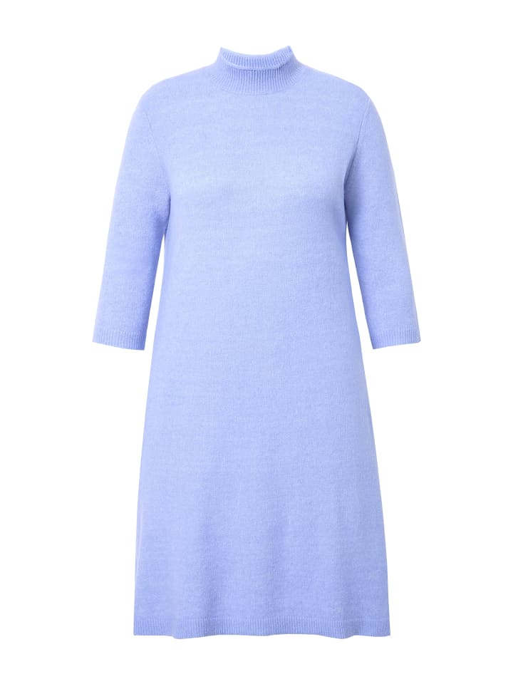 

Платье до колена Ulla Popken Midikleid, цвет himmelblau