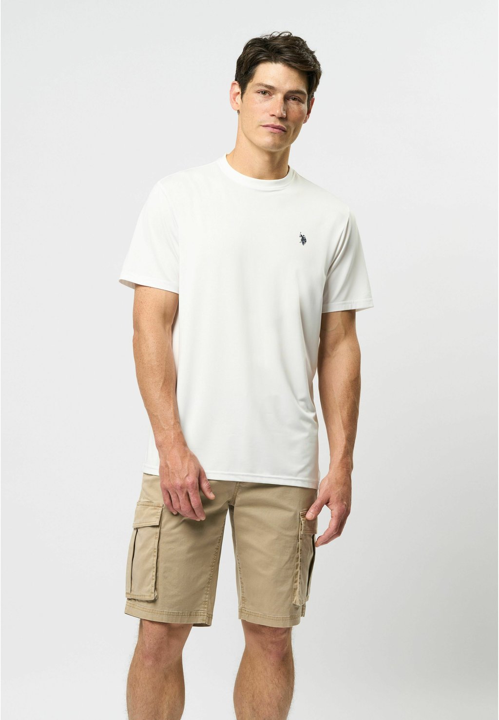 

Базовая футболка NICK U.S. Polo Assn., белый