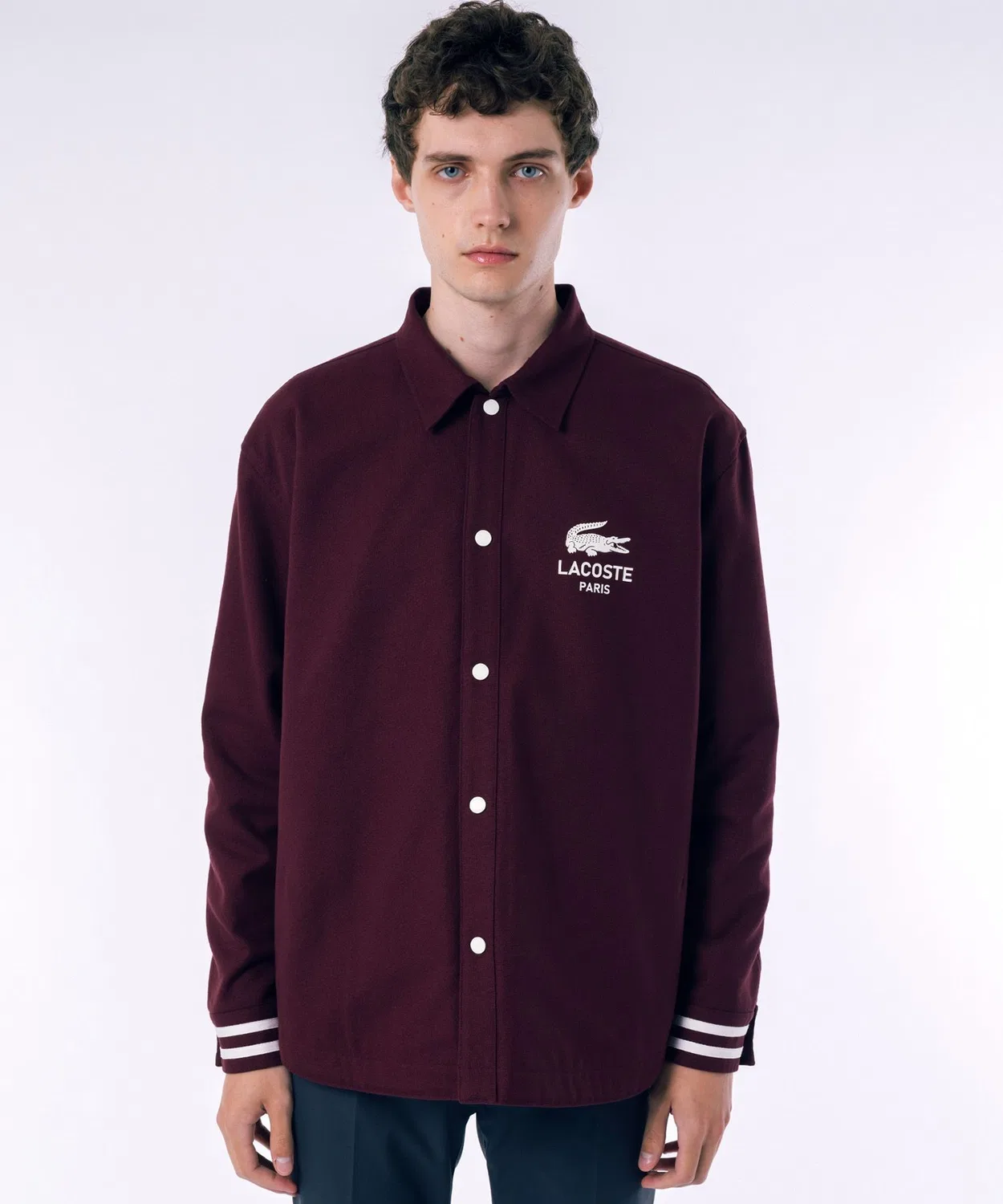 Куртка реверсивная Coach Jacket × Varsity, бордовый