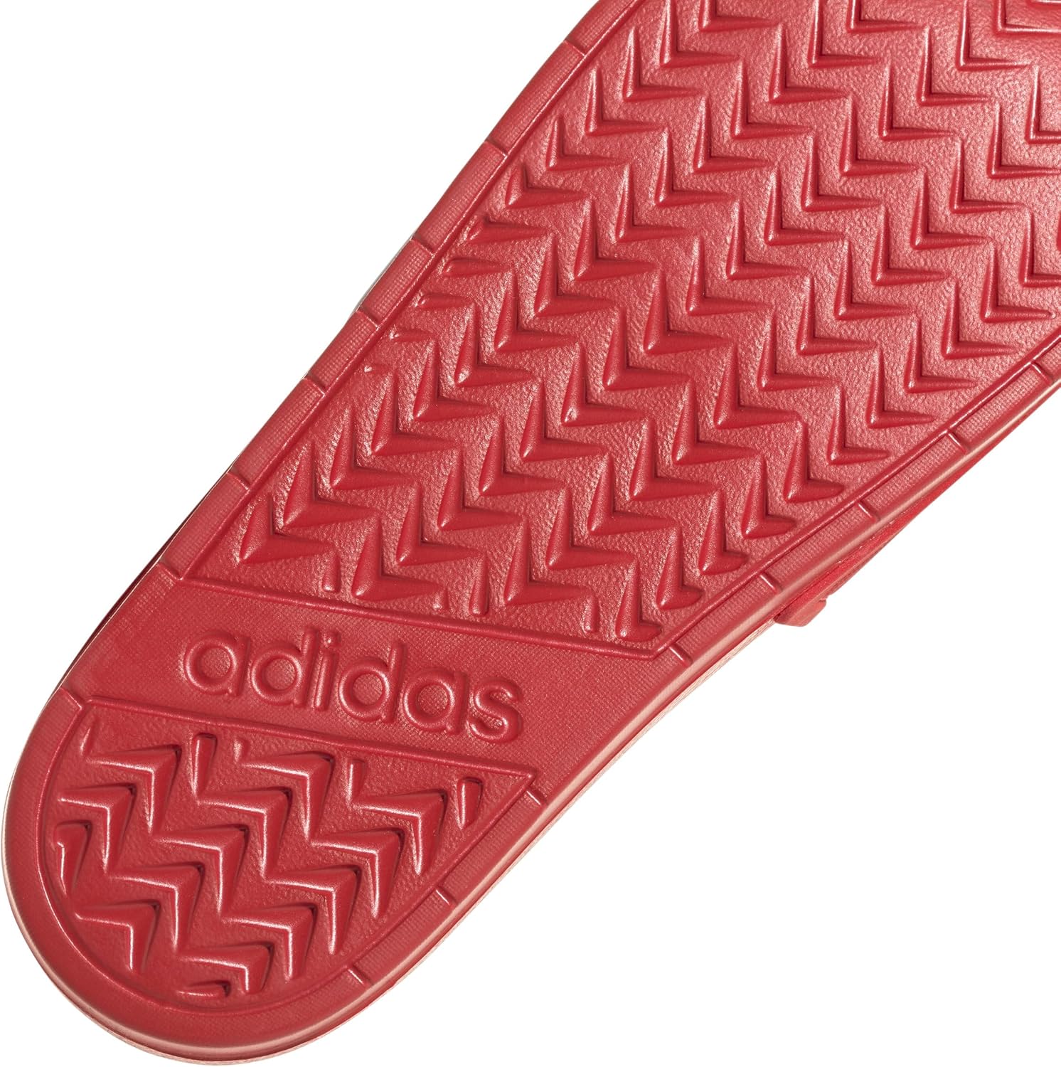 Мужские сандалии Adidas Adilette, ярко-красный — фото 4