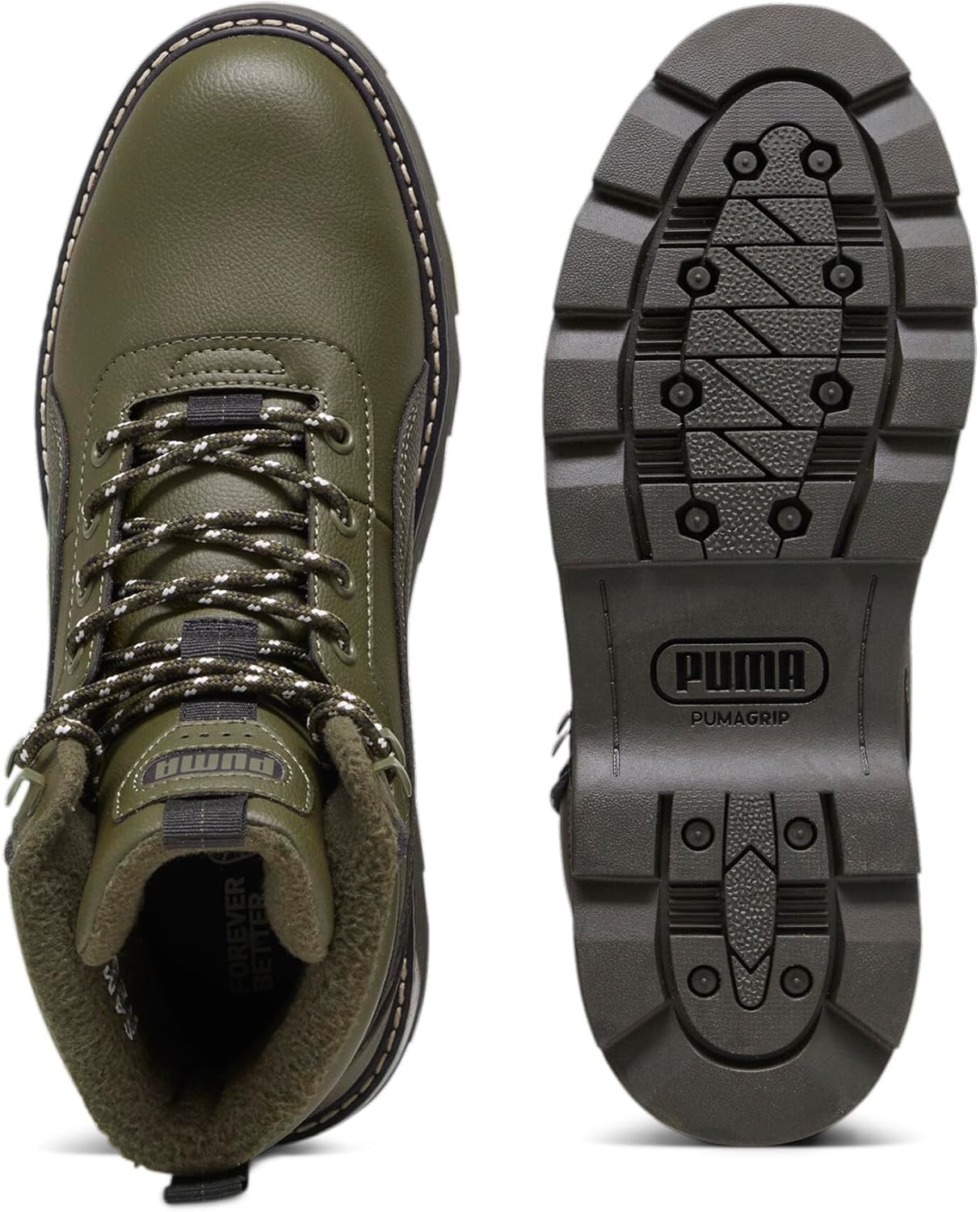 Мужские ботинки PUMA Desierto V3, оливковый — фото 3