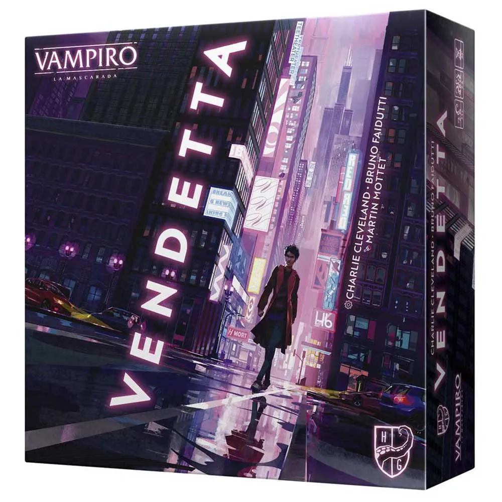 

Детская настольная игра Asmodee Vampiro La Mascarada Vendetta, мультиколор