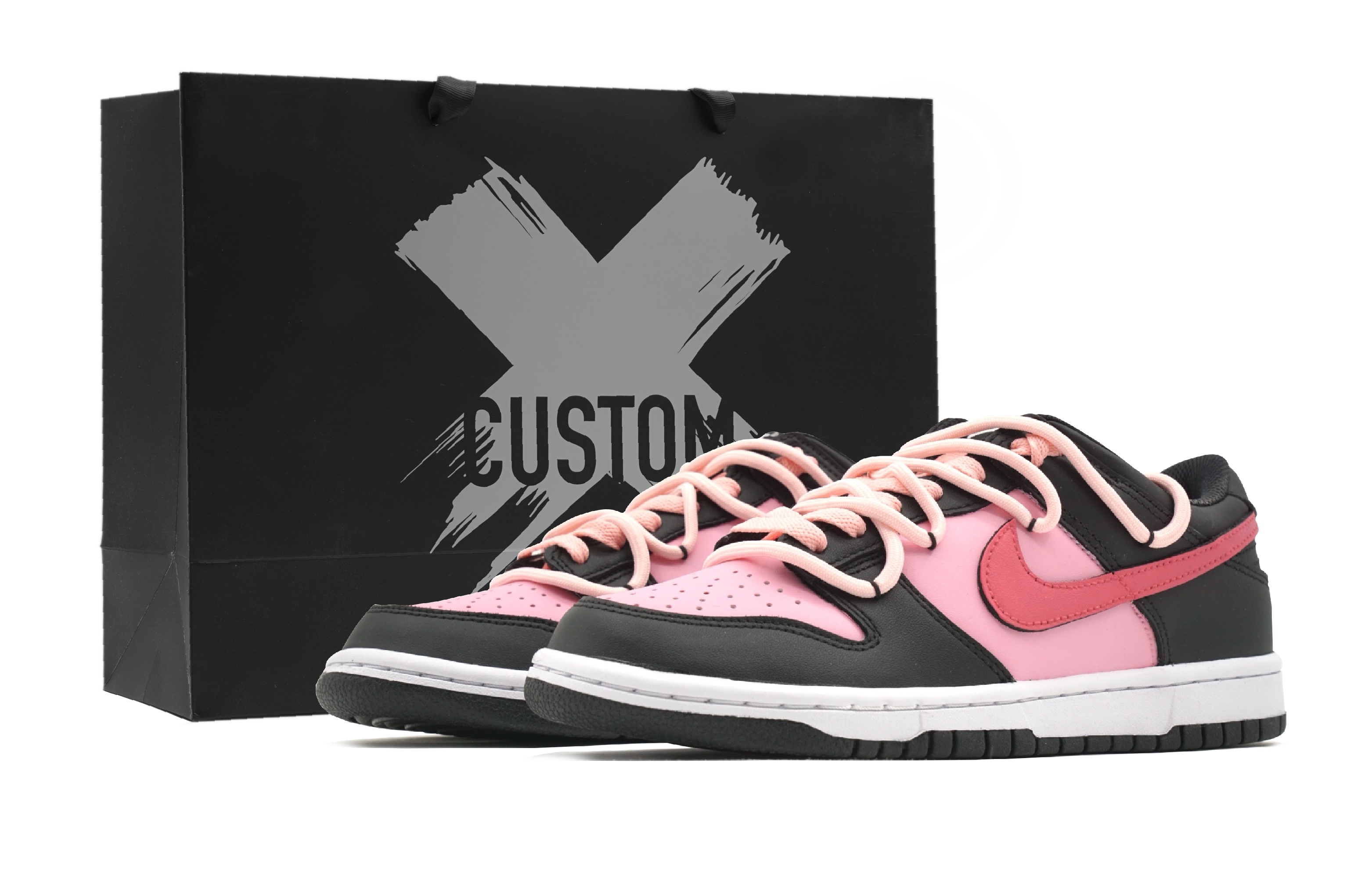 

Детские скейтерские кроссовки Dunk Grade School Nike, розовый