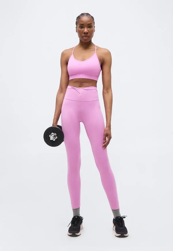 Одни леггинсы Nike Performance, Light Magenta/White — фото 2