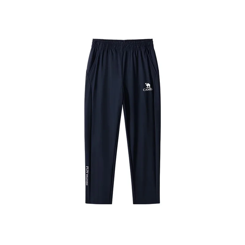 Детские вязаные спортивные штаны SS25 CAMEL, Ink Blue