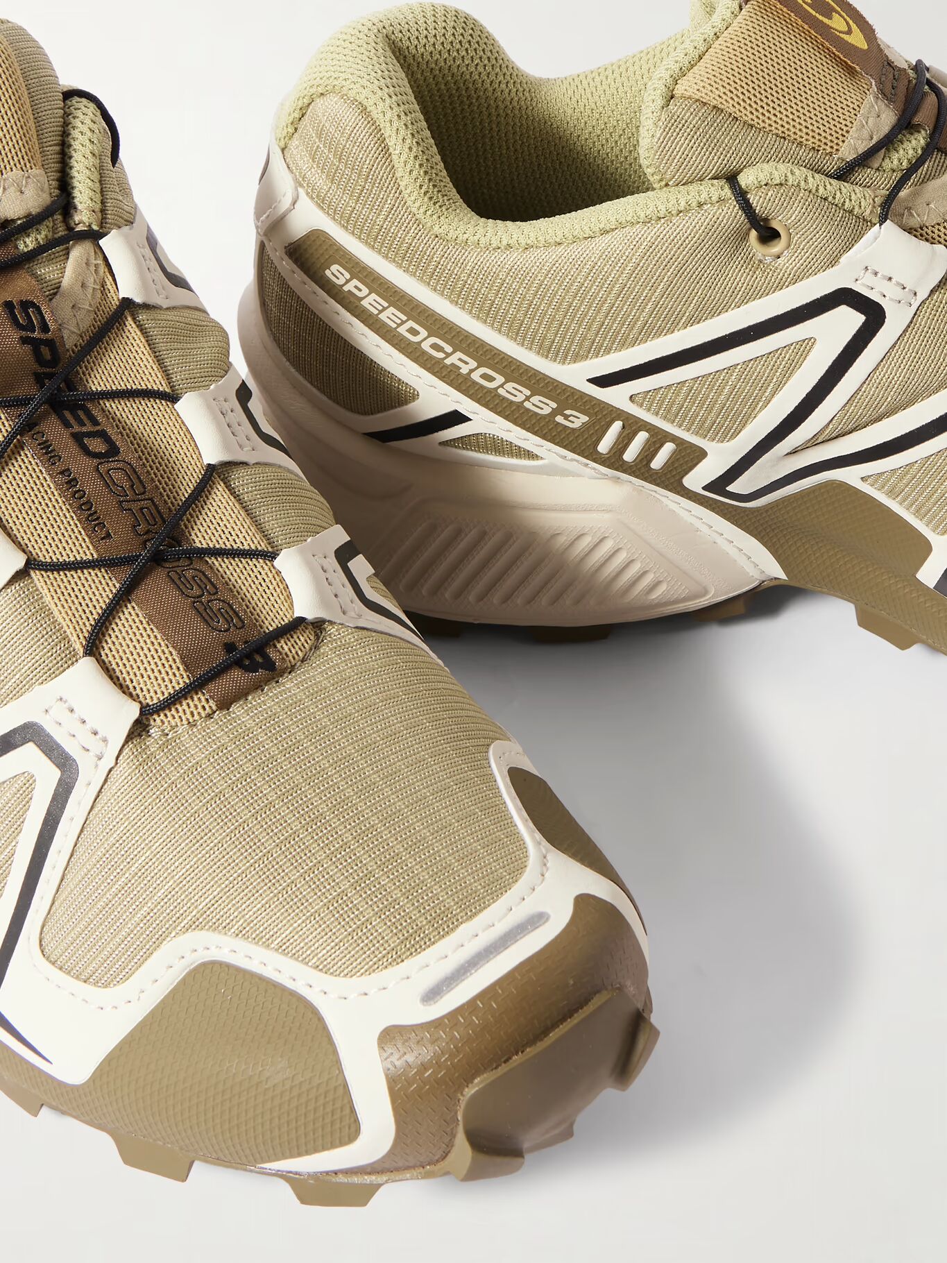 

Кроссовки Speedcross 3 с резиновой отделкой и сеткой SALOMON, бежевый