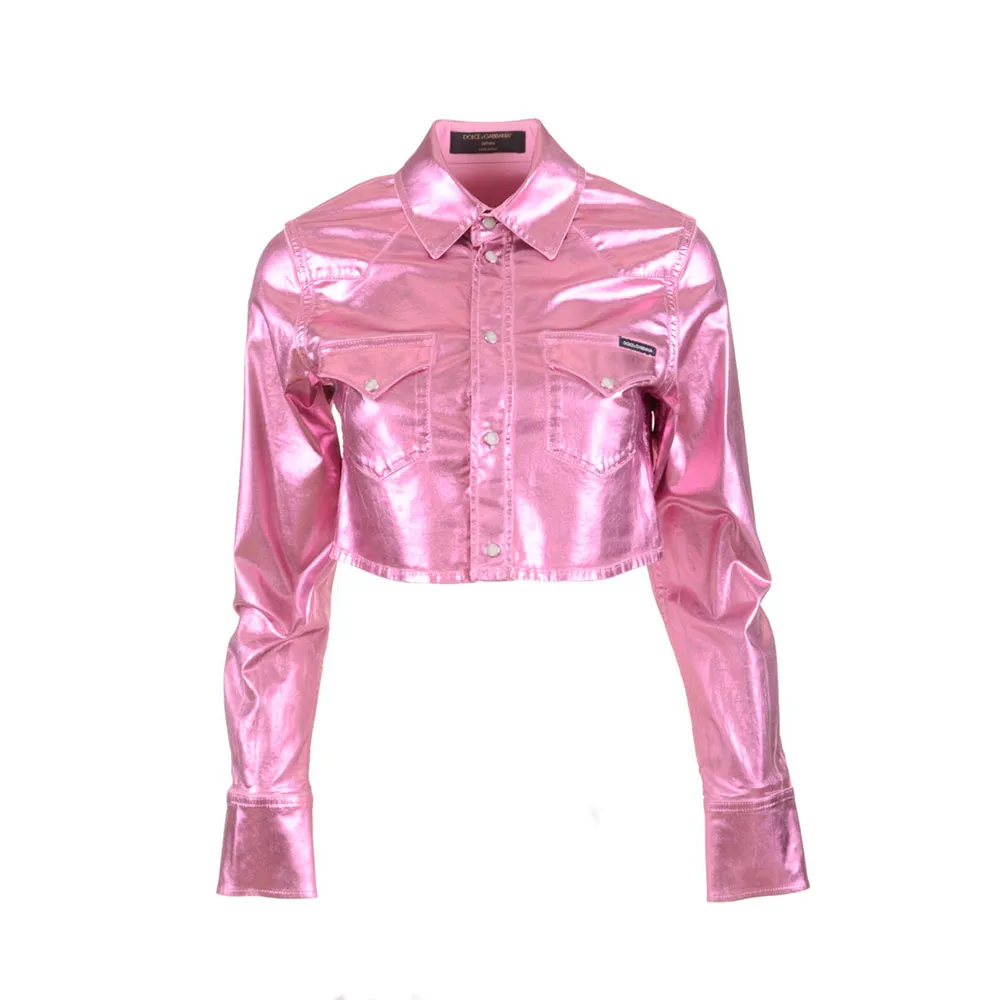 

Рубашка с длинным рукавом Dolce & Gabbana 746240, розовый