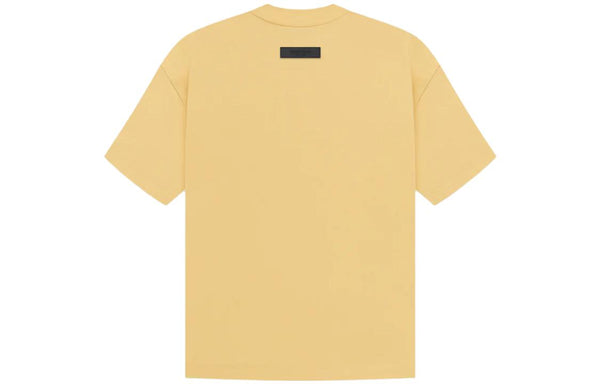 Футболка ss23 logo tee 'light tuscan' Fear Of God Essentials, желтый — фото 3