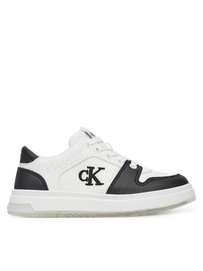 Calvin Klein Jeans Низкие кроссовки на шнуровке V3X9-82093-1697 размер M, белый