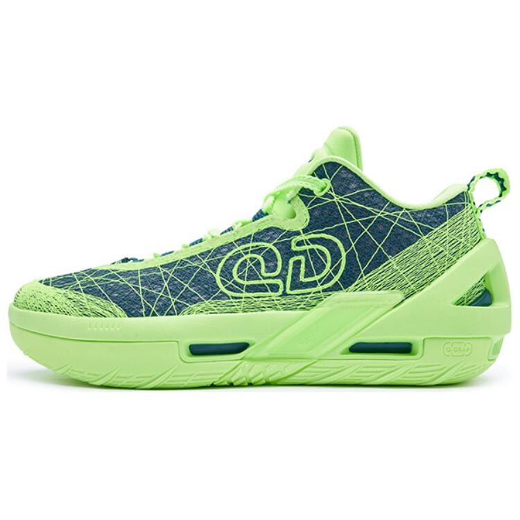 

Баскетбольные кроссовки Basketball Shoes Men Low-Top Shadow Green/Abyss Green Qiaodan
