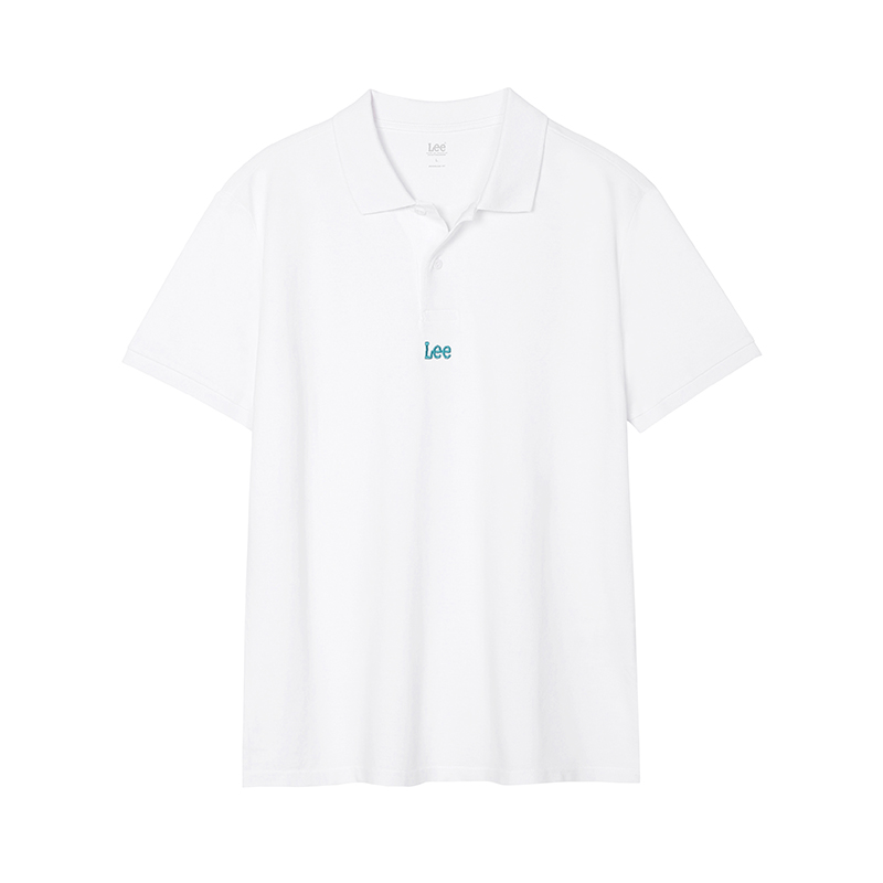 

Lee Белая поло для мужчин, Белый, Lee Белая поло для мужчин