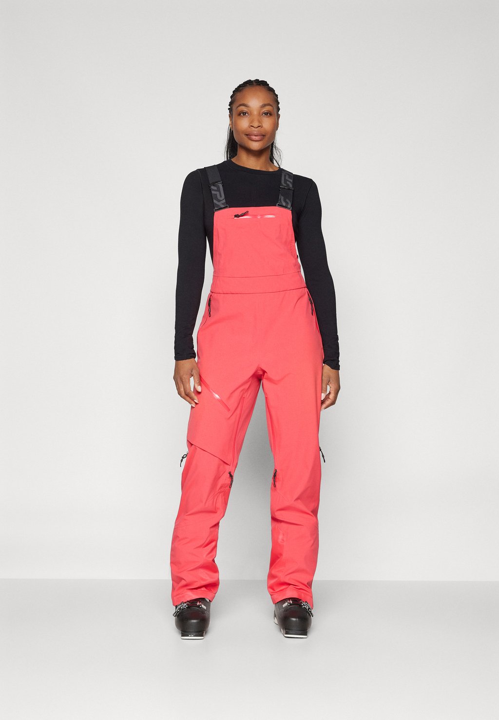 

Лыжные брюки SOLITAIRE BIB PANTS Spyder, розовый