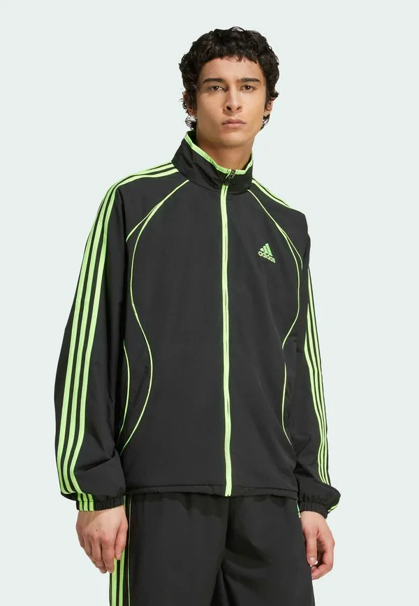 Тренировочная куртка teamgeist Adidas Originals, Black Signal Green