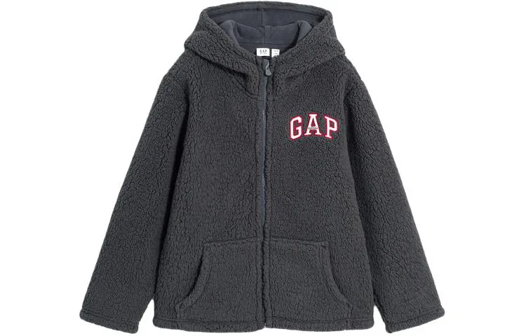 Детский топ GAP, черный серый