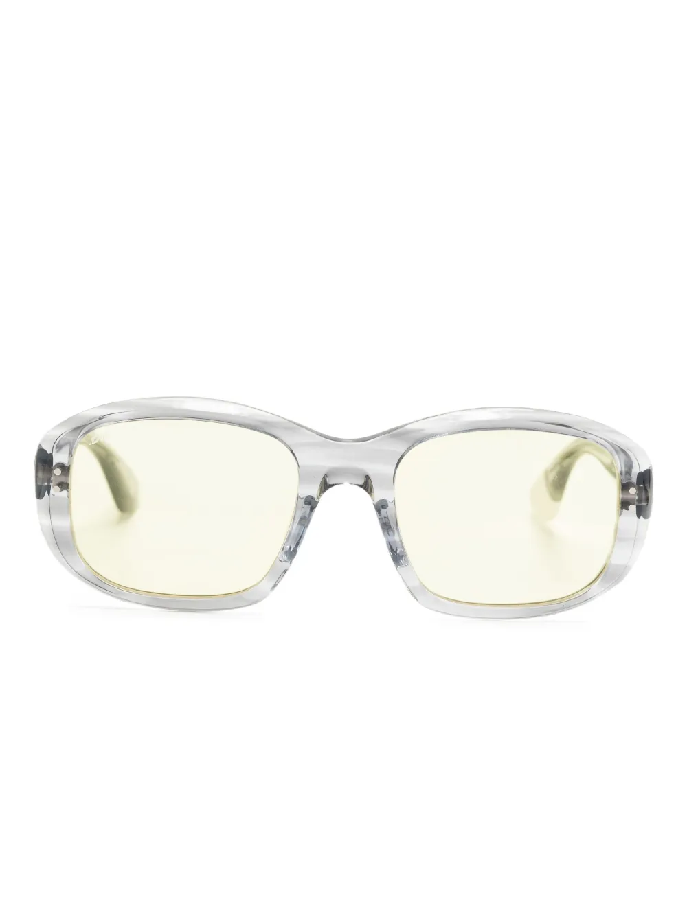 

Солнцезащитные очки Oval Shape из коллаборации с Blanc MASU, серый