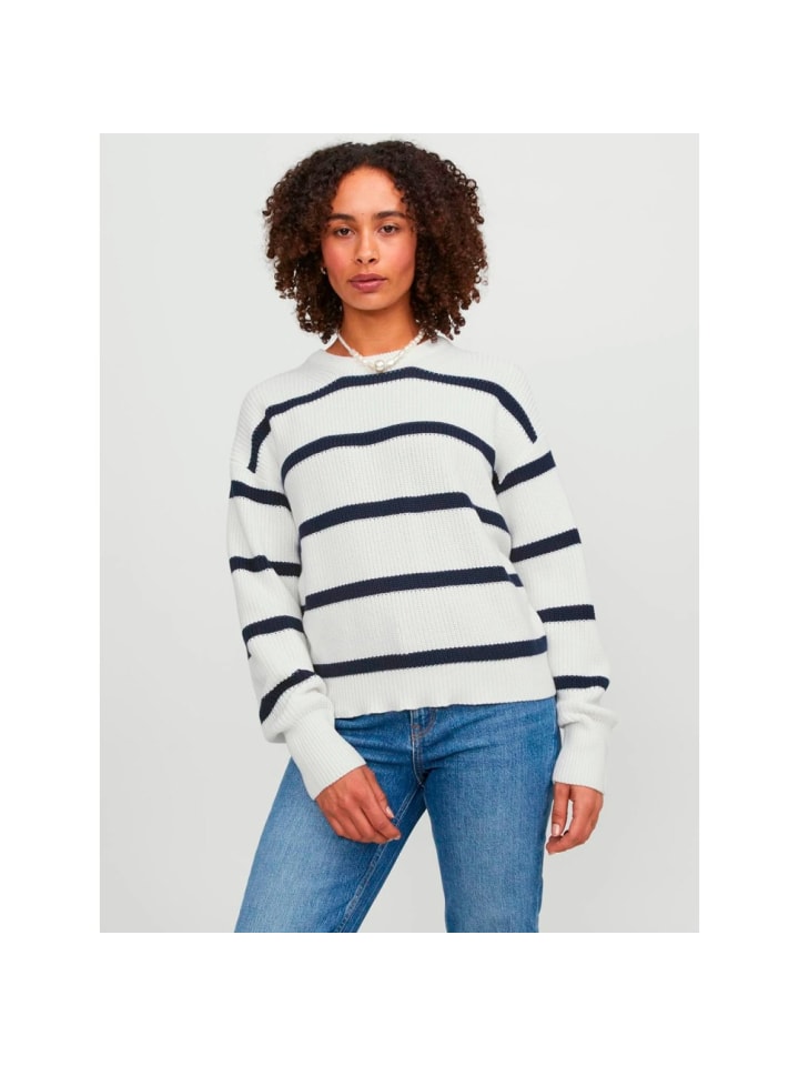 

Свитер Jack & Jones, синий/белый