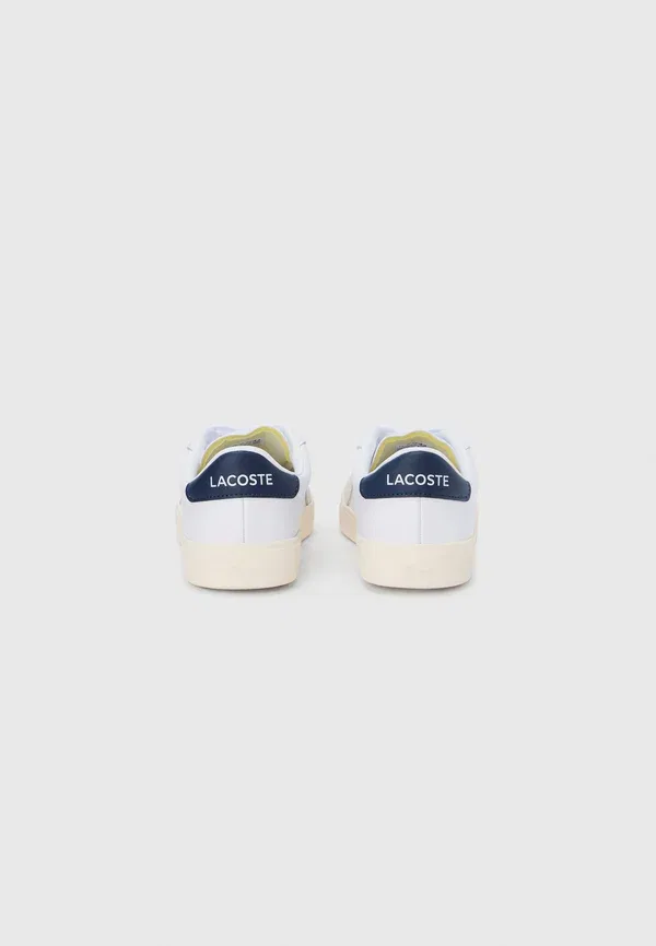 Кроссовки Lacoste Baseshot pro trainers, белый/темно-синий — фото 3