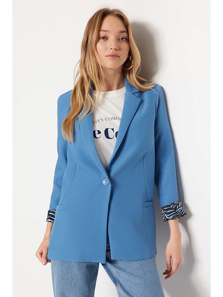 

Блейзер trendyol Blazer, синий