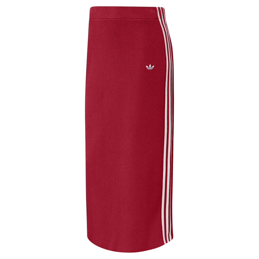 

Юбка adidas Originals Adicolor Knit 3 Stripes, красный
