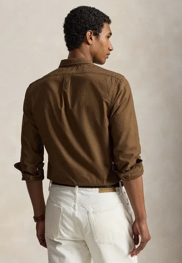 Рубашка с длинным рукавом Polo Ralph Lauren, каштановый — фото 3
