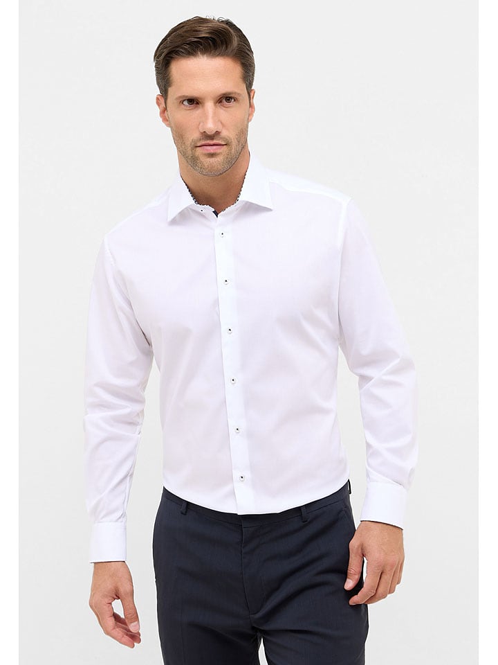 

Eterna Рубашка - современный крой - белого цвета