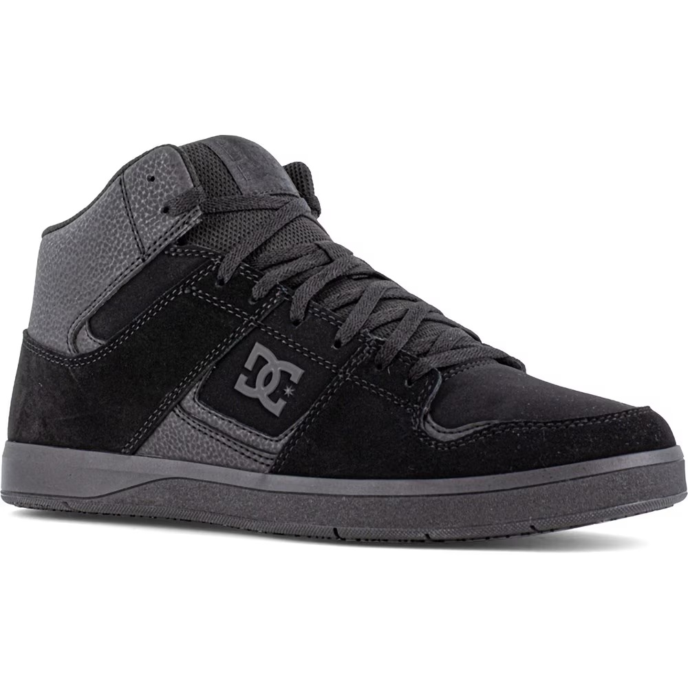 

Кроссовки высокие с широкой посадкой и противоскользящей подошвой Dc Shoes, black