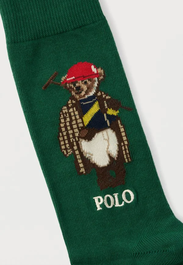 Носки до щиколотки "медведь" Polo Ralph Lauren, Green — фото 2