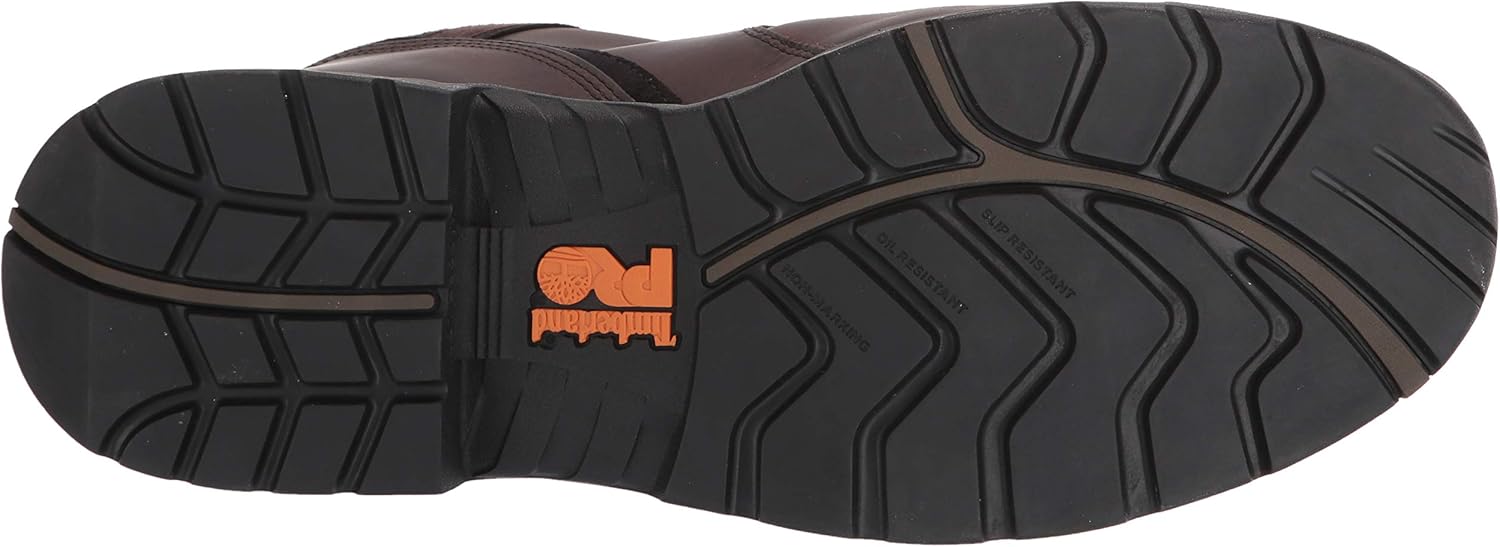 Timberland PRO мужские ботинки Jigsaw 6" со стальным носком и внутренней защитой от ударов, Brown, 12 W US — фото 4