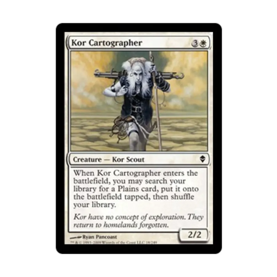 

CCG Кор Картограф (К), MTG - Zendikar