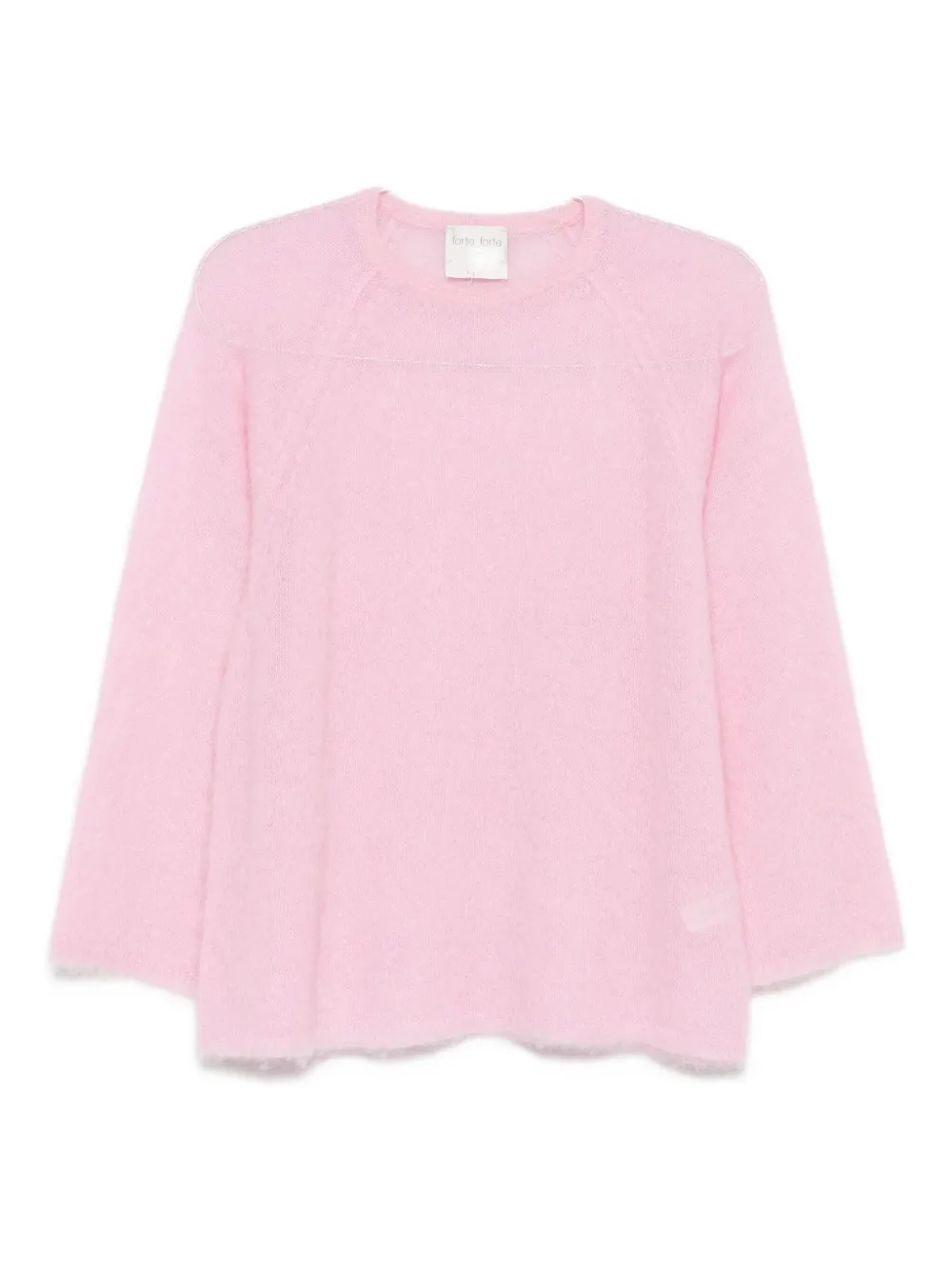 

Джемпер с круглым вырезом Forte Forte, розовый