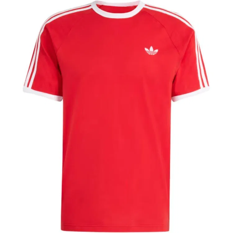 Футболка Adidas Originals с круглым вырезом красная