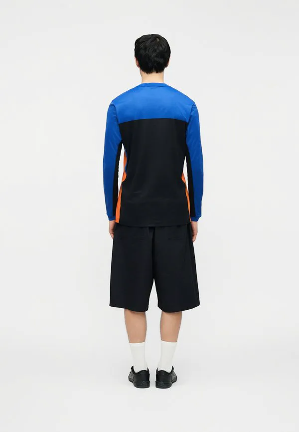 Футболка с длинным рукавом для стадиона «интер милан» Nike Performance, Hyper Blue/Black/Safety Orange — фото 3