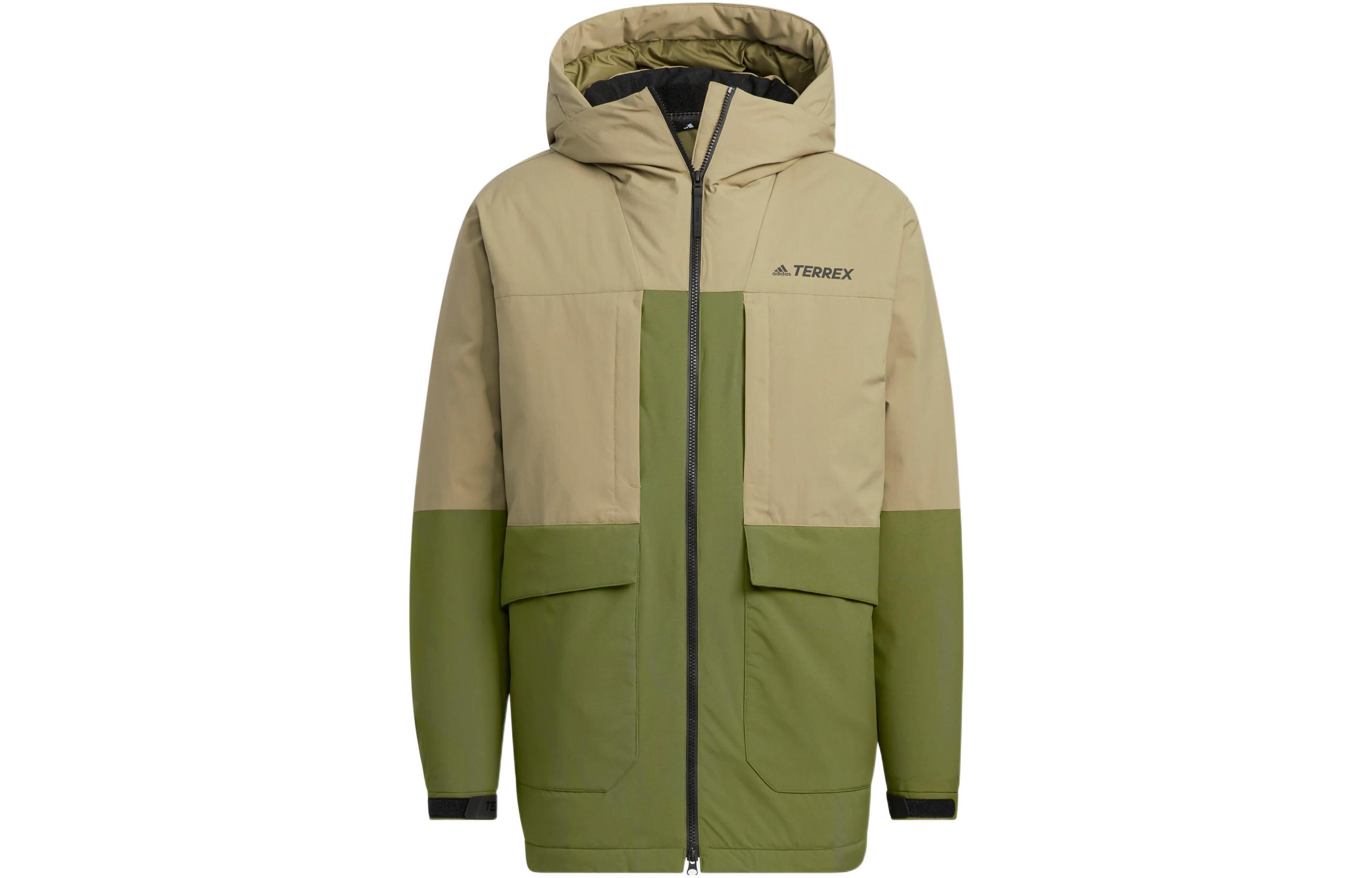 

Пуховик Unisex Темный Оливково-Зеленый Adidas