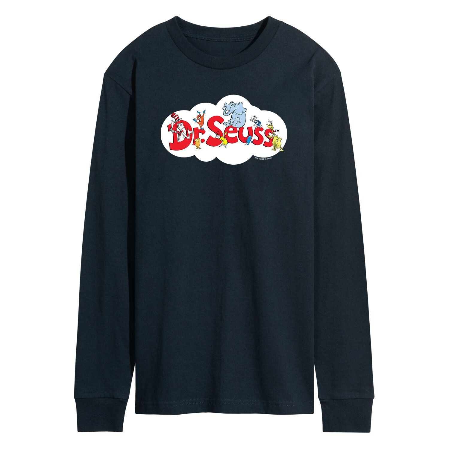

Мужская футболка с логотипом Dr. Seuss Cloud Licensed Character