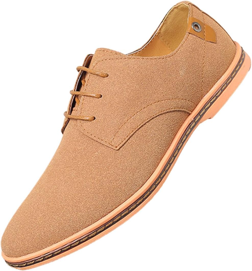 

Мужские замшевые оксфорды CPMBFDC, формальные и повседневные туфли для ходьбы, мужские замшевые деловые туфли, повседневные шнурованные оксфорды (зеленые, 11)