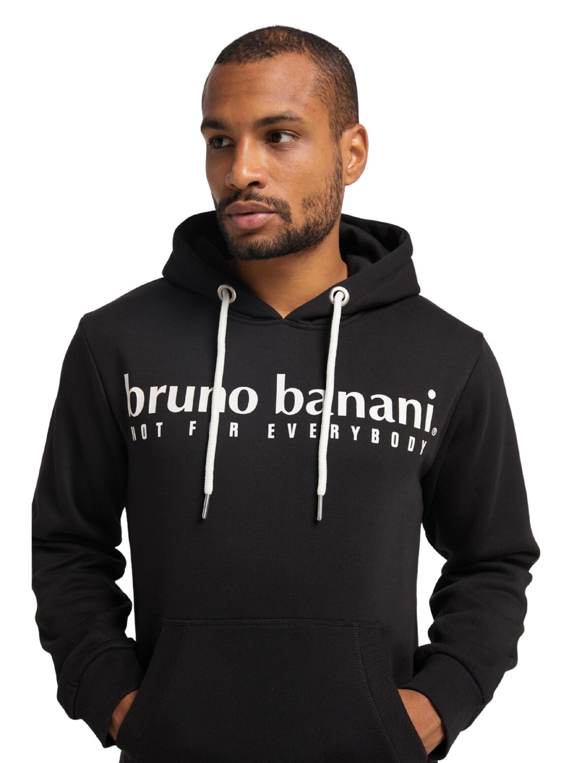 

Толстовка Bruno Banani Hoodie ohne Reißverschluss YOUNG, черный