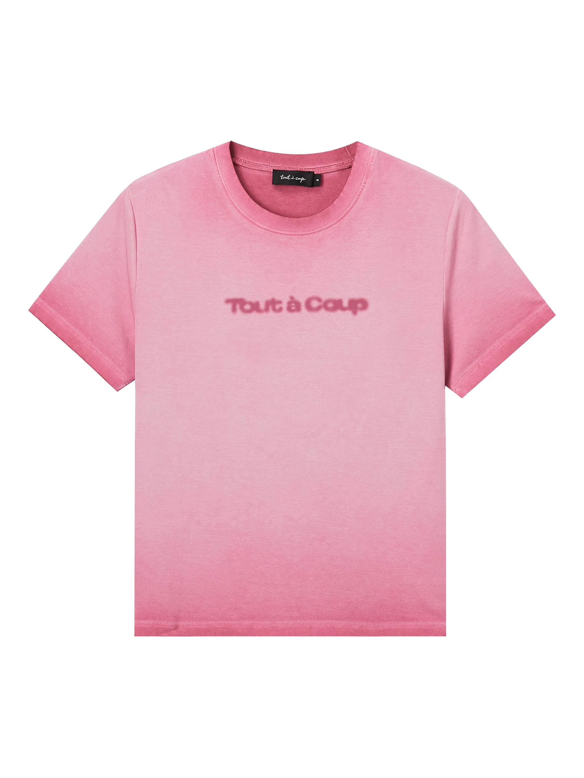 

Футболка из смесового хлопка Tout A Coup, розовый
