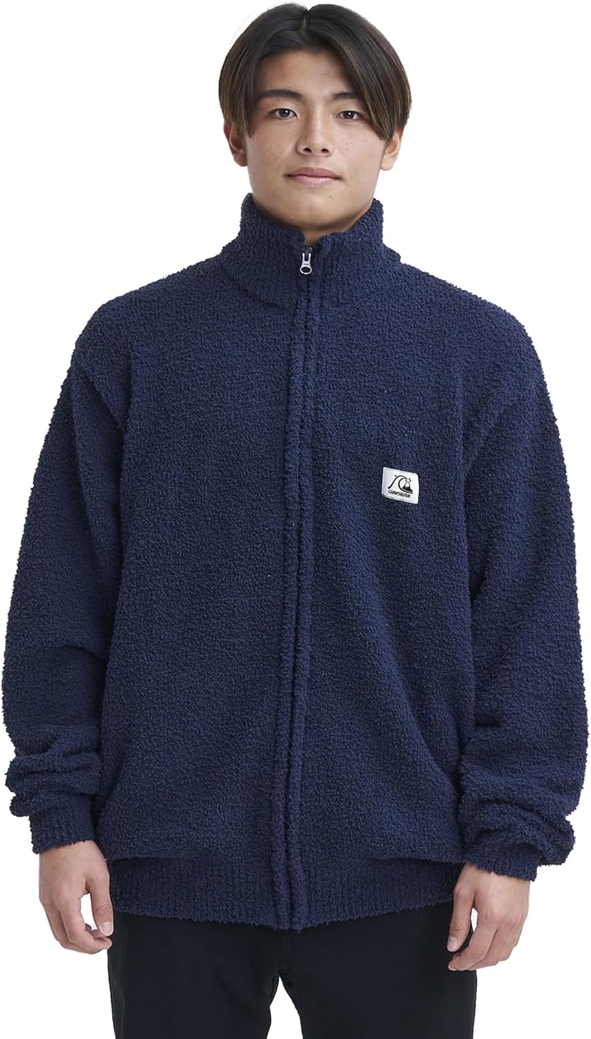 

Мужская толстовка с капюшоном и застежкой-молнией Molle Knit Stand Zip Hoodie Quiksilver QZP234062, темно-синий