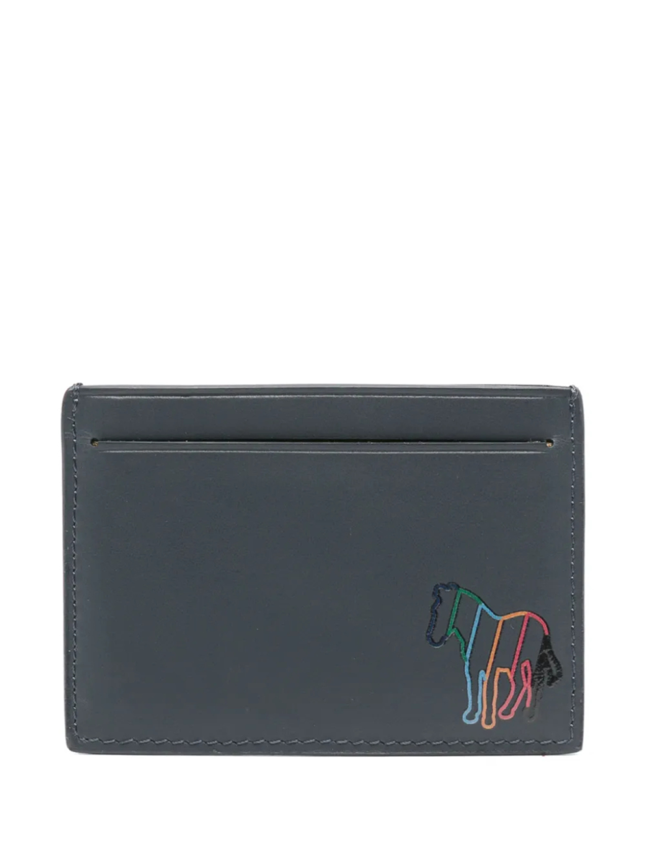 

Визитница Paul Smith Zebra из кожи, синий